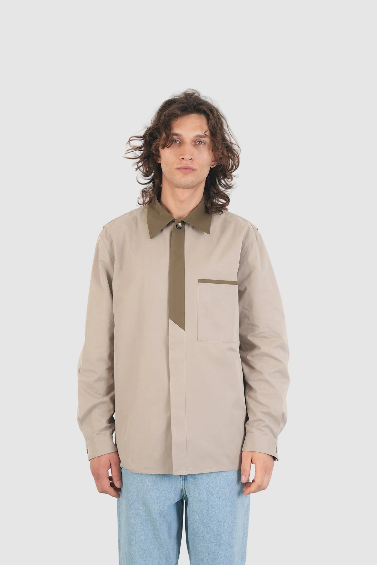 Overshirt O-325 Taupe