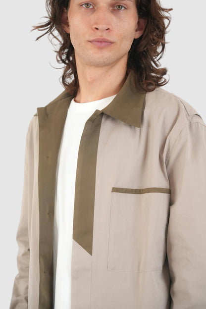 Overshirt O-325 Taupe